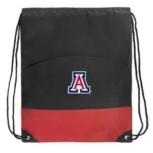  University of Arizona Drawstring Bags Red Sports 