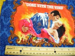 New Gone With The Wind Fabric Movie  