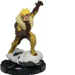   HeroClix Sabretooth # 40 (Veteran)   Giant Size X Men Toys & Games