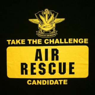 US NAVY Search & Rescue Sea Air Rescue Swimmer Candidate T Shirt XL 