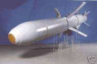 Popeye Turbo Israel Missile Wood Model Free Ship New  