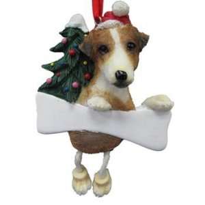  Jack Russell Wobbly Legs Christmas Ornament