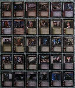 Lord of the Rings TCG Black Rider Rare Cards Part 2/2 (CCG LOTR 