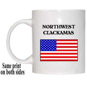  US Flag   Northwest Clackamas, Oregon (OR) Mug Everything 