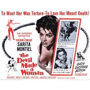  The Devil Made a Woman Movie Poster (11 x 14 Inches   28cm 