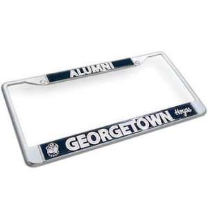  Georgetown Hoya Metal License Plate Frame 
