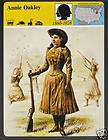 ANNIE OAKLEY Sharpshooter Rifle Biography PICTURE CARD