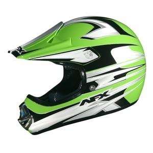  AFX FX 86R Helmet   2X Large/Green Multi Automotive