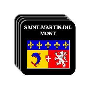 Rhone Alpes   SAINT MARTIN DU MONT Set of 4 Mini Mousepad Coasters