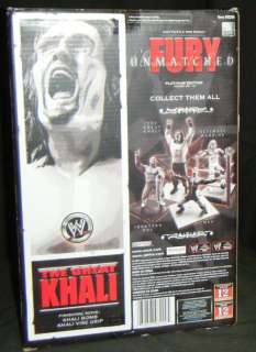 WWE GREAT KHALI   Fury Unmatched Platinum Ed.   In Box  