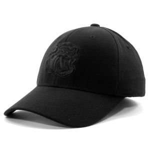  UNC Asheville Bulldogs NCAA Black on Black Tonal Hat 