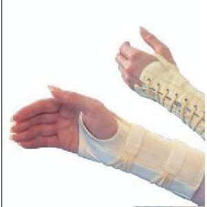 Elcross Laced Wrist Support, left, Size M; Circumference 5.5 / 14 