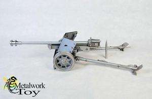 Metalwork Toys 1/6 7.5cm Pak 40 Anti Tank Gun Unpainted Version  