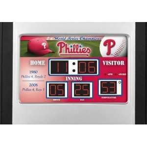  Philadelphia Phillies Scoreboard Alarm Clock Sports 