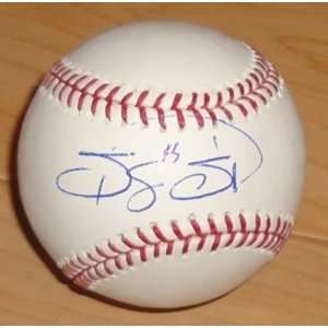  Sergio Santos Autographed Baseball   ML * * Sports 