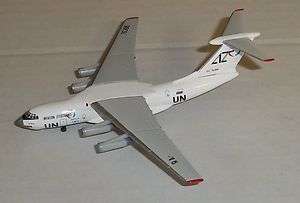 Herpa 1500 airplane United Nations / Aviacon Zitotrans IL 76  