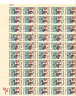 United States Savings Bond Sheet of 50 x 5 Cent US Postage Stamps NEW 