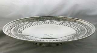 Antique Watrous Sterling Silver Cake Tray Footed  