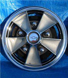 VINTAGE 1965 CORVAIR MONZA SPYDER HUBCAPS WHEELCOVERS SET OF 4 