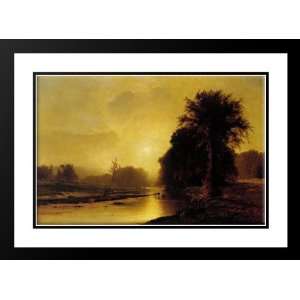  Inness, George 24x18 Framed and Double Matted Autumn 