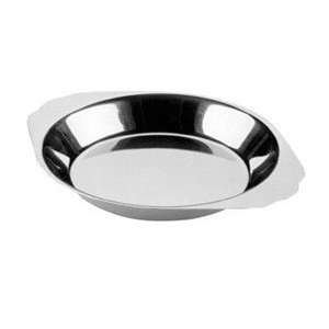 Stainless Steel 8 Oz. Round Au Gratin Dish   7 1/4 X 5 5/8  