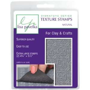   Lisa Pavelka 327023 Texture Stamp Kit Natural Arts, Crafts & Sewing