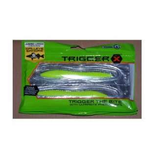  Rapala TRIGGER X   6in JUMBO LEECH   6/Pack   Chartreuse 