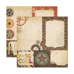  Simple Stories Awesome Double Sided Elements 12X12 4x4 Quotes 