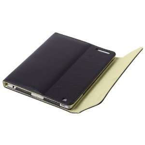 com CE Compass Black iPad 2 Magnetic Leather Smart Cover W/ Back Case 
