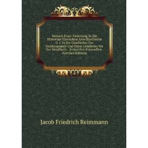   Entworffen . (German Edition) Jacob Friedrich Reimmann Books