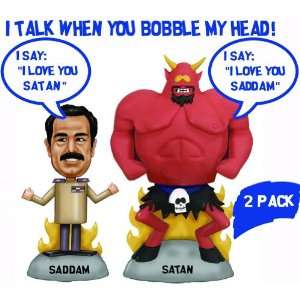 South Park Satan & Saddam Talking Bobblehead 2 Pack Toys 