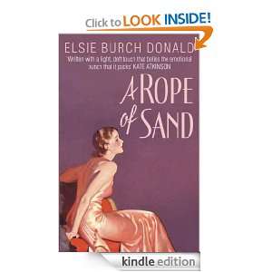 Rope Of Sand Elsie Burch Donald  Kindle Store