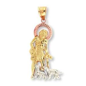  Tri Color Gold Religious St. Joseph Pendant1 Everything 