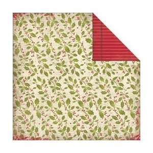 Authentique Wonder Double Sided Paper 12X12 Yearning Holly; 24 Items 