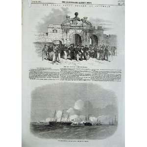   Spithead South Sea Castle James Gate 1856 