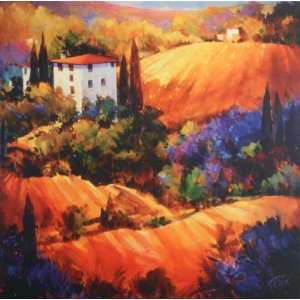  Evening Glow Tuscany by Nancy Otoole, 24x24