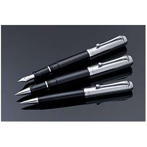  Aurora Talentum Doue Rollerball Pen   Black/Silver D71CN 