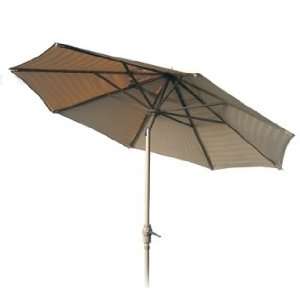   Aluminum Post Market Umbrella (Auto Tilt) Patio, Lawn & Garden