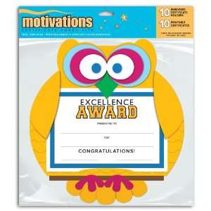 Southworth Owl Excellence Academic Award Kit, Certificates with 