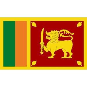  Sri Lanka Flag 4ft x 6ft Nylon   Outdoor 