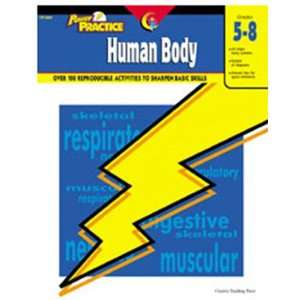   TEACHING PRESS POWER PRACTICE HUMAN BODY GR 5 8 