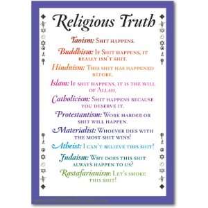  Funny Birthday Card Religious Truth Humor Greeting 