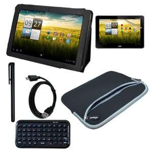   Screen Protector + Bluetooth Wireless Mini Keyboard + Stylish Dual