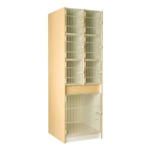  Multi Sized Instrument Lockers, 7 Compartments Everything 