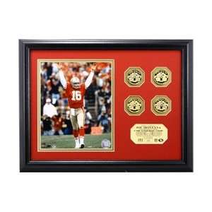  San Francisco 49ers Joe Montana 4 Time Super Bowl Champion 