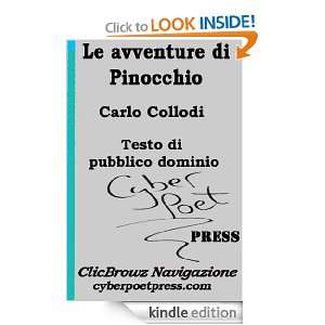 Le avventure di Pinocchio (con la navigazione di ClicBrowz) (Italian 