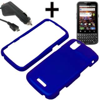 Hard Shell Cover Case +Charger For Sprint Motorola XPRT  
