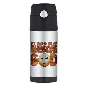   Thermos Travel Water Bottle My God Is An Awesome God 