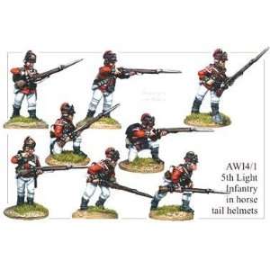  AWI Light Infantry in Horse Tail Helmets Toys & Games