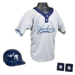  New York Yankees MLB Youth Helmet and Jersey Set Sports 